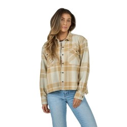 риза,с,дълъг,ръкав,дамски,ризи,salty,crew,nmd,flannel,long,sleeve,shirt,beige,(sand)