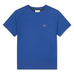 Детска тениска Lacoste kids 847025 short sleeve T-shirt - Blue (France Blue) детска,тениска,мъжки,тениски,дамски,тениски,lacoste,kids,847025,short,sleeve,t,shirt,blue,(france,blue)