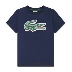 детска,тениска,мъжки,тениски,дамски,тениски,lacoste,kids,947072,short,sleeve,t,shirt,blue,(marine)
