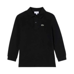 дамски,блузи,с,яка,мъжки,блузи,с,яка,lacoste,kids,947387,long,sleeve,polo,black,(black)