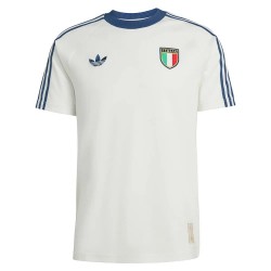 Тениска Adidas Italy Originals short sleeve T-shirt - White (Crystal White) тениска,мъжки,тениски,дамски,тениски,adidas,italy,originals,short,sleeve,t,shirt,white,(crystal,white)