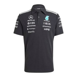 Adidas Mercedes-AMG Petronas F1 Team Engineers short sleeve polo - Black (Black) дамски,блузи,с,яка,мъжки,блузи,с,яка,adidas,mercedes,amg,petronas,f1,team,engineers,short,sleeve,polo,black,(black)
