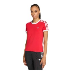 тениска,мъжки,тениски,дамски,тениски,adidas,originals,3,stripes,slim,short,sleeve,t,shirt,red,(better,scarlet,white)
