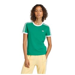тениска,мъжки,тениски,дамски,тениски,adidas,originals,3,stripes,slim,short,sleeve,t,shirt,green,(bold,green,white)