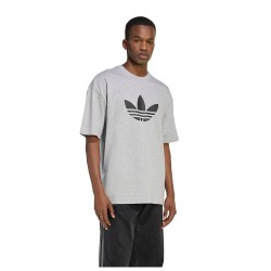 Тениска Adidas Originals Adicolor Trefoil short sleeve T-shirt - Grey (Medium Grey Heather / Black) тениска,мъжки,тениски,дамски,тениски,adidas,originals,adicolor,trefoil,short,sleeve,t,shirt,grey,(medium,grey,heather,black)