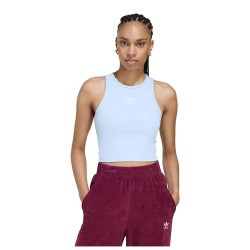 потник,дамски,топове,adidas,originals,essentials,ribbed,sleeveless,top,white,(crystal,sky)