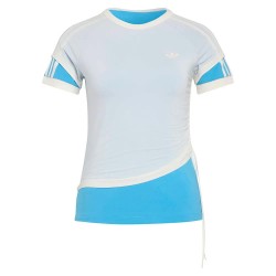 Тениска Adidas Originals Layered Cali short sleeve T-shirt - White (Off White / App Sky Rush) тениска,мъжки,тениски,дамски,тениски,adidas,originals,layered,cali,short,sleeve,t,shirt,white,(off,white,app,sky,rush)