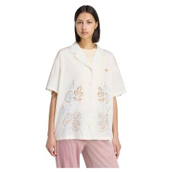Риза с къс ръкав Adidas Originals Resort short sleeve shirt - Beige (Off White) риза,с,къс,ръкав,дамски,ризи,мъжки,ризи,adidas,originals,resort,short,sleeve,shirt,beige,(off,white)