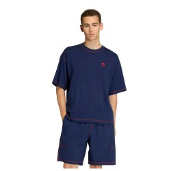 тениска,мъжки,тениски,дамски,тениски,adidas,originals,trefoil,essentials,short,sleeve,t,shirt,blue,(night,indigo)