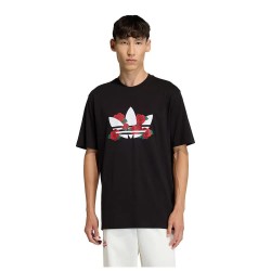тениска,мъжки,тениски,дамски,тениски,adidas,originals,trefoil,series,roses,graphic,short,sleeve,t,shirt,black,(black)