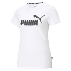 Тениска Puma Essential Logo short sleeve T-shirt refurbished - White (Puma White) тениска,дамски,тениски,puma,essential,logo,short,sleeve,t,shirt,refurbished,white,(puma,white)