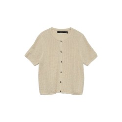 Жилетка Vero moda Belinda Glitter cardigan - Beige (Birch / Detail W Silver Lurex) жилетка,мъжки,пуловери,дамски,пуловери,vero,moda,belinda,glitter,cardigan,beige,(birch,detail,w,silver,lurex)