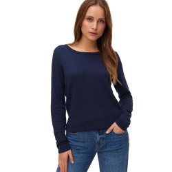 Сако Vero moda Care Structure sweater - Blue (Navy Blazer) сако,мъжки,пуловери,дамски,пуловери,vero,moda,care,structure,sweater,blue,(navy,blazer)