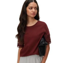 тениска,мъжки,тениски,дамски,тениски,vero,moda,ivacy,short,sleeve,t,shirt,red,(andorra)