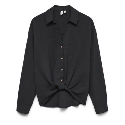 риза,с,дълъг,ръкав,дамски,ризи,vero,moda,izzy,long,sleeve,shirt,black,(black)