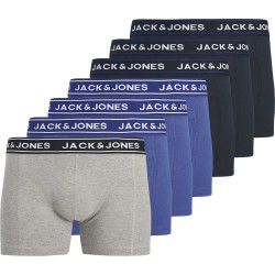 боксерки,мъжко,бельо,jack,&,jones,danny,solid,trunks,boxers,7,units,multicolor,(dazzling,blue,dazzling,blue,navy,blazer,lgm)