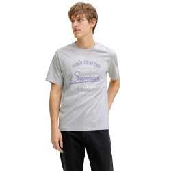 тениска,мъжки,тениски,дамски,тениски,jj,rebel,paxton,short,sleeve,t,shirt,grey,(white,melange)