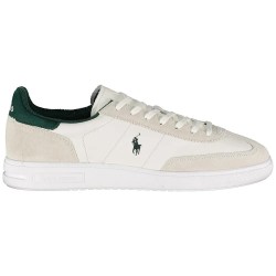 Маратонки Polo Ralph Lauren 809P07173 trainers - White (Deckwash White / Forest) маратонки,мъжки,маратонки,дамски,маратонки,polo,ralph,lauren,809p07173,trainers,white,(deckwash,white,forest)