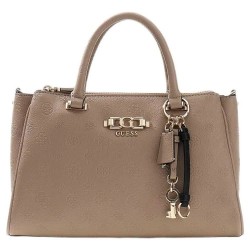 чанта,всички,чанти,guess,anise,satchel,bag,brown,(dark,taupe,logo)