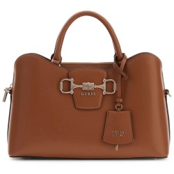 чанта,всички,чанти,guess,janie,satchel,bag,brown,(cognac)