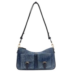 чанта,за,през,рамо,всички,чанти,guess,kassie,shoulder,bag,blue,(denim)