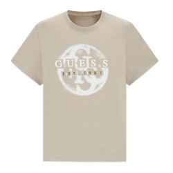 тениска,мъжки,тениски,дамски,тениски,guess,m6gi09k2989,short,sleeve,t,shirt,beige,(pasadena,stone)
