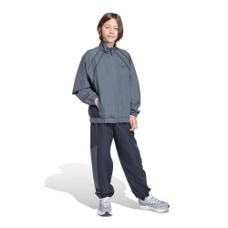 Анцуг Adidas Color Block Woven tracksuit - Grey (Grey Six / Black / White) анцуг,детски,анцузи,adidas,color,block,woven,tracksuit,grey,(grey,six,black,white)