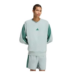 блуза,мъжки,пуловери,adidas,essentials,3,stripes,french,terry,sweatshirt,grey,(wonder,sage,collegiate,green)