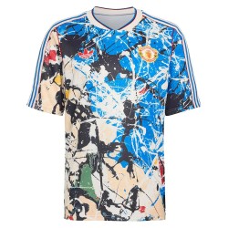 тениска,мъжки,тениски,дамски,тениски,adidas,manchester,united,stone,roses,short,sleeve,t,shirt,multicolor,(multicolor)