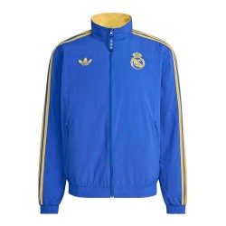 Яке Adidas Real Madrid Cultural Story Reversible jacket - Blue (Team Royal Blue / Pyrite) яке,мъжки,якета,дамски,якета,и,палта,adidas,real,madrid,cultural,story,reversible,jacket,blue,(team,royal,blue,pyrite)