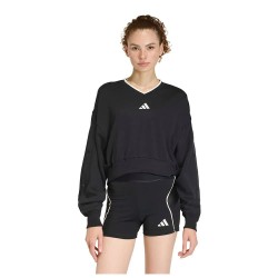 блуза,дамски,блузи,adidas,stadium,crew,sweatshirt,black,(black,off,white)