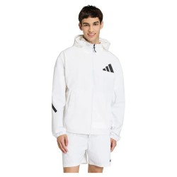 Блуза Adidas Z.N.E Woven full zip sweatshirt - White (White) блуза,мъжки,пуловери,adidas,z.n.e,woven,full,zip,sweatshirt,white,(white)