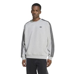 Блуза Adidas Originals Adicolor 3 Stripes Oversized Crewneck sweatshirt - Grey (Medium Grey Heather) блуза,мъжки,пуловери,adidas,originals,adicolor,3,stripes,oversized,crewneck,sweatshirt,grey,(medium,grey,heather)