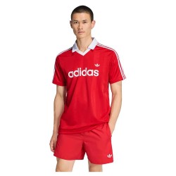 тениска,мъжки,тениски,дамски,тениски,adidas,originals,archive,collar,engineered,short,sleeve,t,shirt,red,(better,scarlet)