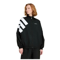блуза,дамски,блузи,adidas,originals,blocking,full,zip,sweatshirt,black,(black,white)
