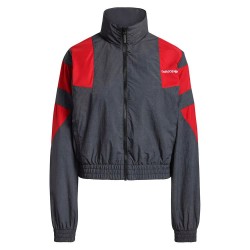 блуза,дамски,блузи,adidas,originals,blocked,washed,zipped,full,zip,sweatshirt,black,grey,(black)