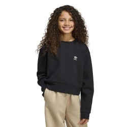 блуза,детски,блузи,adidas,originals,boxy,crew,sweatshirt,black,(black)
