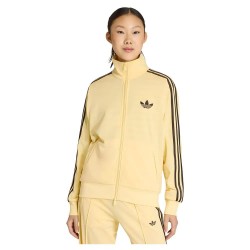 блуза,дамски,блузи,adidas,originals,firebird,loose,full,zip,sweatshirt,yellow,(orange,tint)