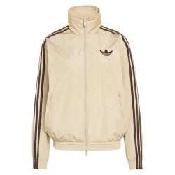 блуза,дамски,блузи,adidas,originals,firebird,loose,full,zip,sweatshirt,beige,(stone,khaki)