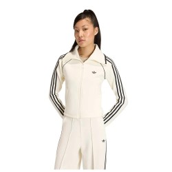 Блуза Adidas Originals Slim Fitted Firebird full zip sweatshirt - White (Off White) блуза,дамски,блузи,adidas,originals,slim,fitted,firebird,full,zip,sweatshirt,white,(off,white)