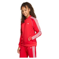 Блуза Adidas Originals SST full zip sweatshirt - Red (Better Scarlet / White) блуза,детски,блузи,adidas,originals,sst,full,zip,sweatshirt,red,(better,scarlet,white)