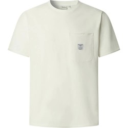тениска,мъжки,тениски,дамски,тениски,pepe,jeans,sunday,short,sleeve,t,shirt,white,(off,white)