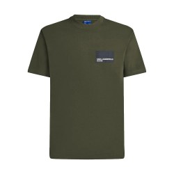 тениска,мъжки,тениски,дамски,тениски,karl,lagerfeld,jeans,a1m17001,short,sleeve,t,shirt,green,(forest,night)