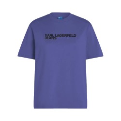 Тениска Karl lagerfeld jeans A1W17005 Essential short sleeve T-shirt - Blue (Skipper Blue) тениска,мъжки,тениски,дамски,тениски,karl,lagerfeld,jeans,a1w17005,essential,short,sleeve,t,shirt,blue,(skipper,blue)
