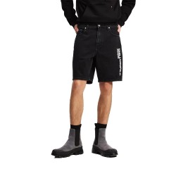 Дънки Karl lagerfeld jeans A3M10048 Relaxed denim shorts - Black (Washed Black) дънки,мъжки,панталони,дамски,панталони,karl,lagerfeld,jeans,a3m10048,relaxed,denim,shorts,black,(washed,black)