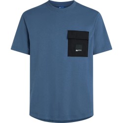 тениска,мъжки,тениски,дамски,тениски,karl,lagerfeld,a3m17028,regular,mix,material,short,sleeve,t,shirt,blue,(vintage,indigo)