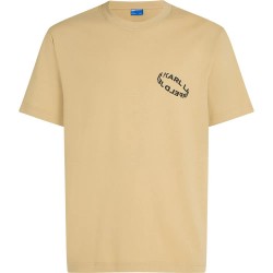 тениска,мъжки,тениски,дамски,тениски,karl,lagerfeld,a3m17031,regular,multi,ring,short,sleeve,t,shirt,beige,(croissant)