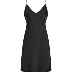 рокля,дамски,поли,и,рокли,karl,lagerfeld,a3w13045,satin,slip,sleeveless,short,dress,black,(black)