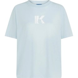 Тениска Karl lagerfeld A3W17094 Regular K Logo short sleeve T-shirt - Blue (Celestial Blue) тениска,мъжки,тениски,дамски,тениски,karl,lagerfeld,a3w17094,regular,k,logo,short,sleeve,t,shirt,blue,(celestial,blue)