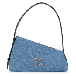 чанта,за,през,рамо,всички,чанти,karl,lagerfeld,a3w30238,geo,denim,shoulder,bag,blue,(bright,blue,marble)